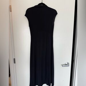 Mango Suit Navy Midi Dress. US 4